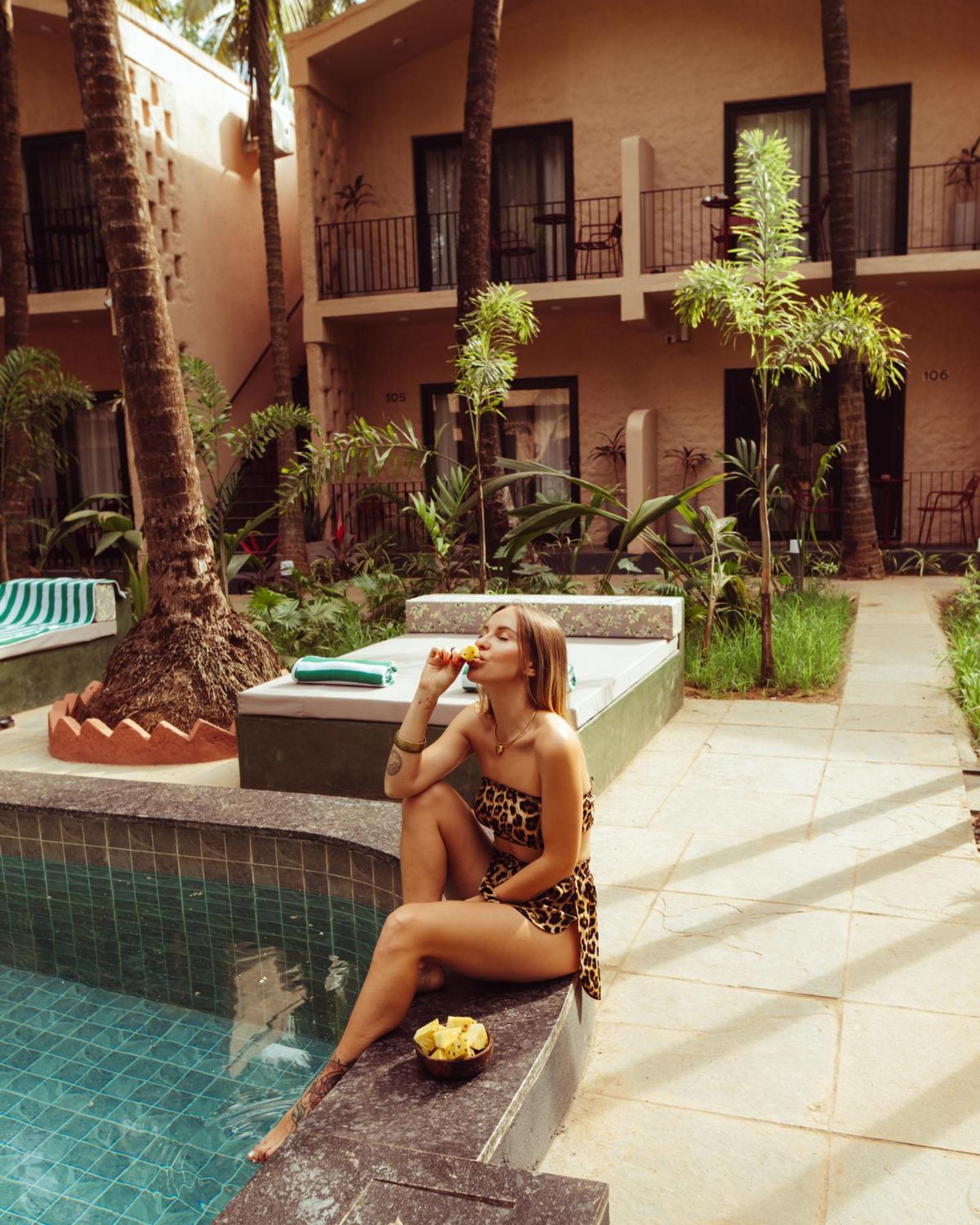Altr Nativ Morjim, Goa Hostel Luaran gambar